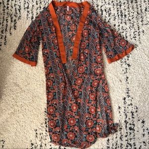 Xhilaration Floral Print Kimono